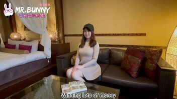 Sloppy couple challenges: Mr. Rabbit's ass-hole joy and donk adore