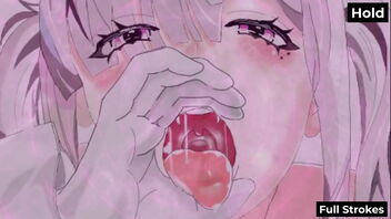 Female dom anime porn with female and monster, Joi stamina compete