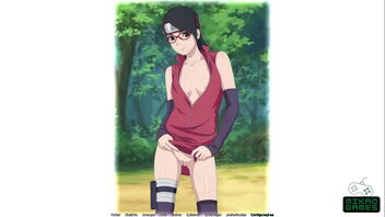 Naruto family vacation episode 6 Sarada's teaching proceeds