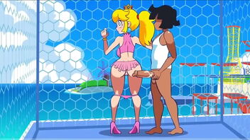 Summer joy with Goddess Peach in this uncensored cartoon.